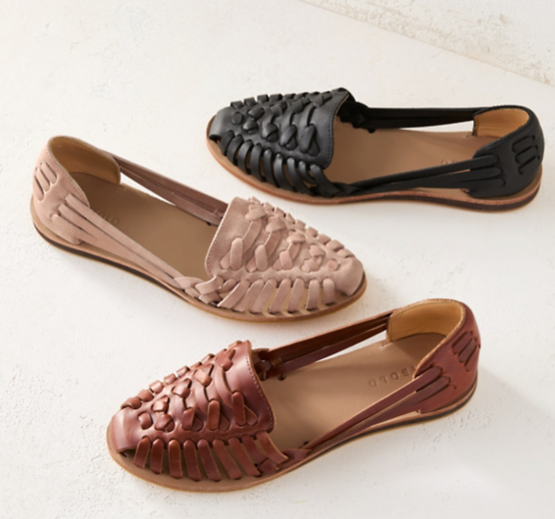 Woven Heel-Free Shoes