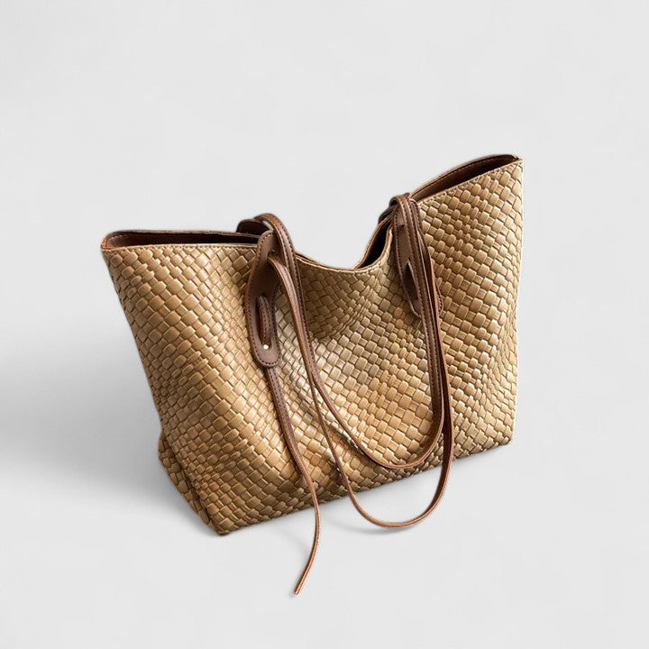 Large Capacity Woven Women's Tote Bag