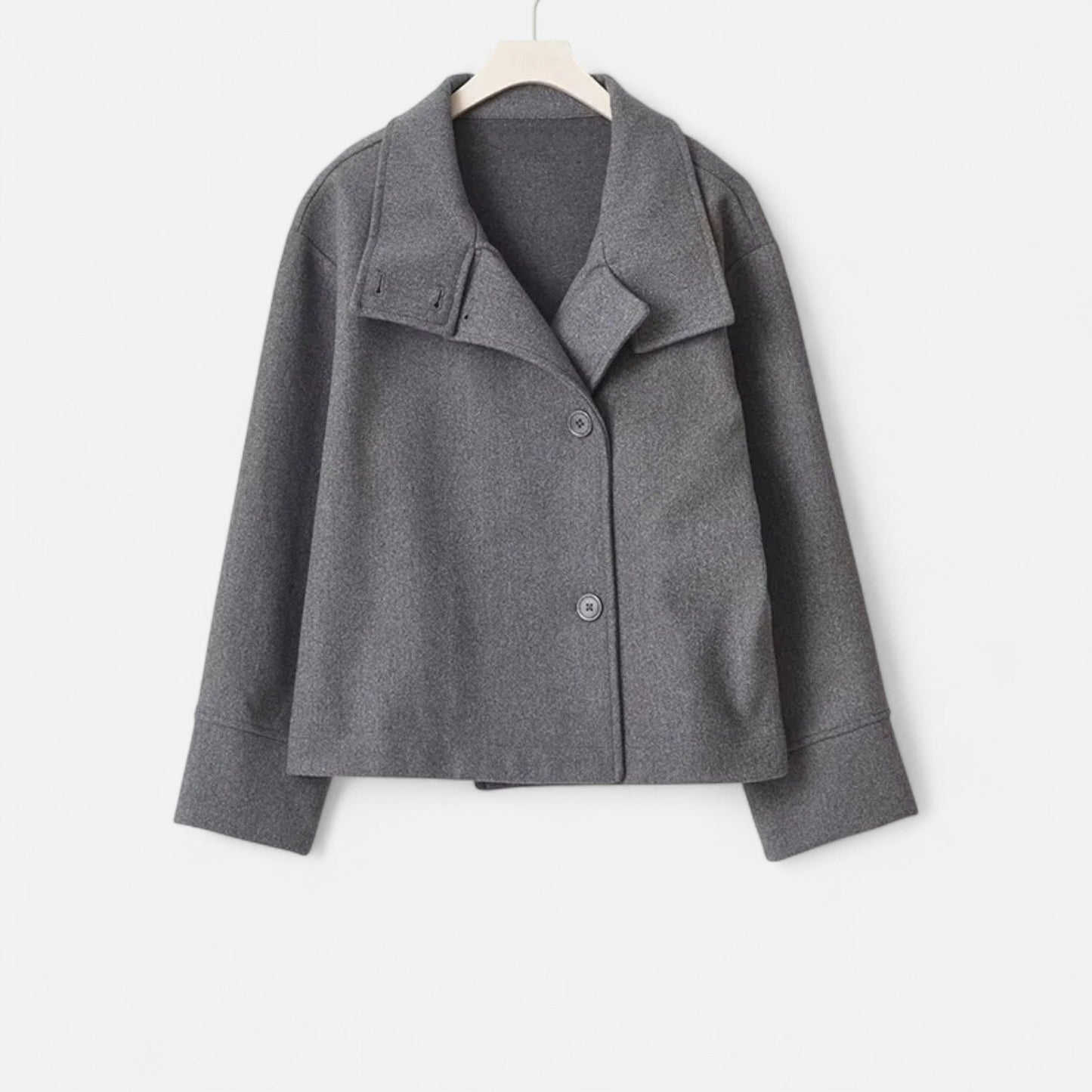 Ancient World | Women's Short Coat High Collar Chic