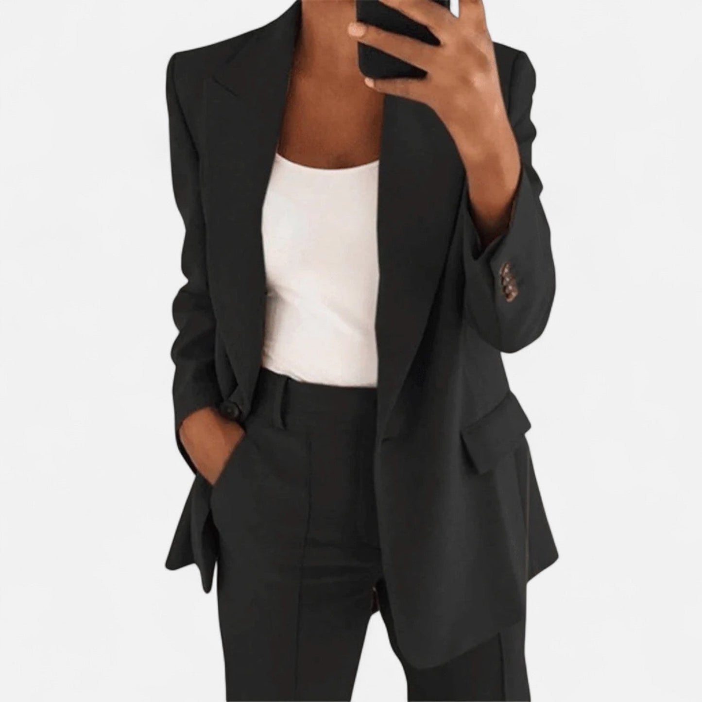 Ancienne Monde | Elegant Two-Piece Suit for Women – Structured Sophistication and Modern Feminine Power