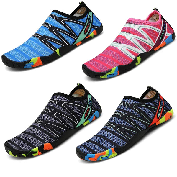 Unisex Water Shoes - Breathable Material - Sea Travel Accessory