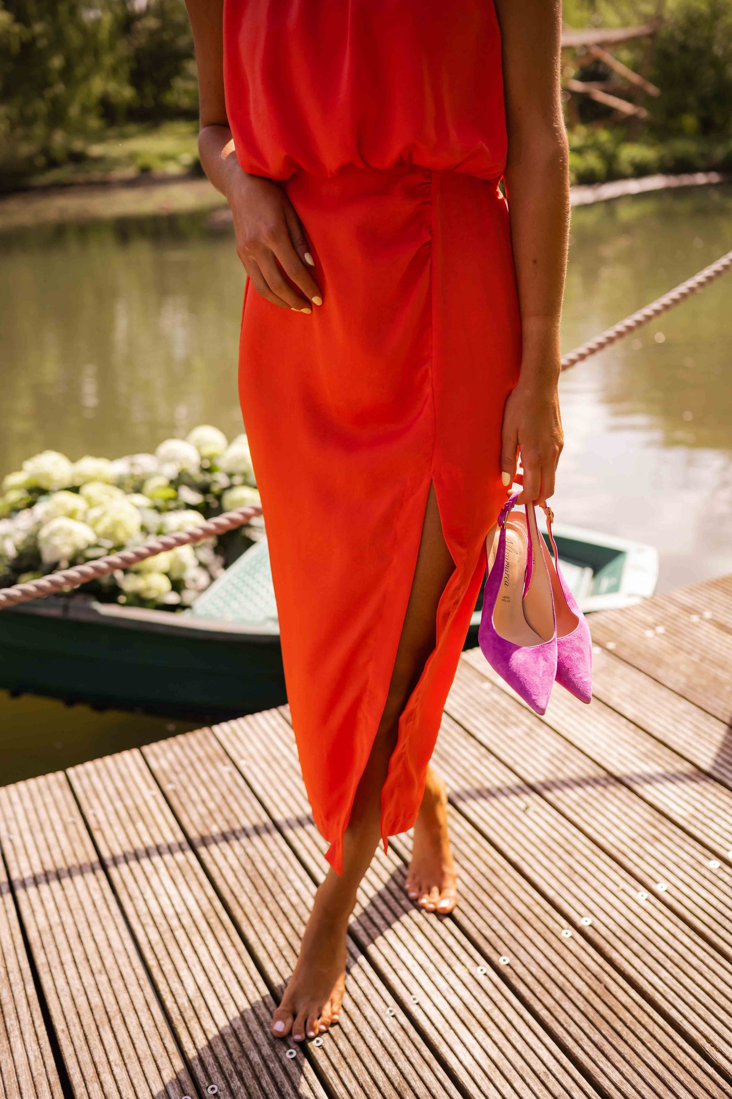 Midi Evening Dress