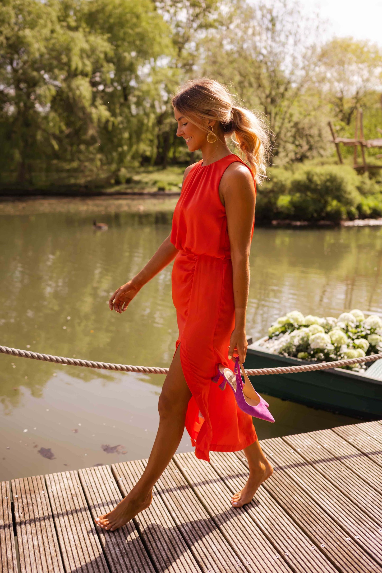 Midi Evening Dress