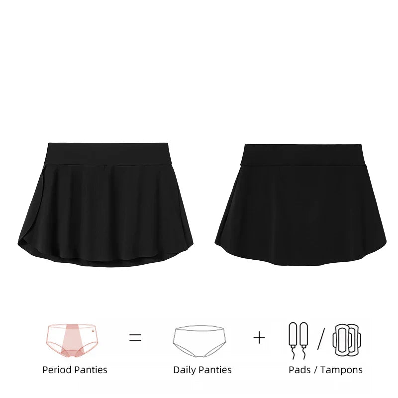 High Protection Period Swim Skirt