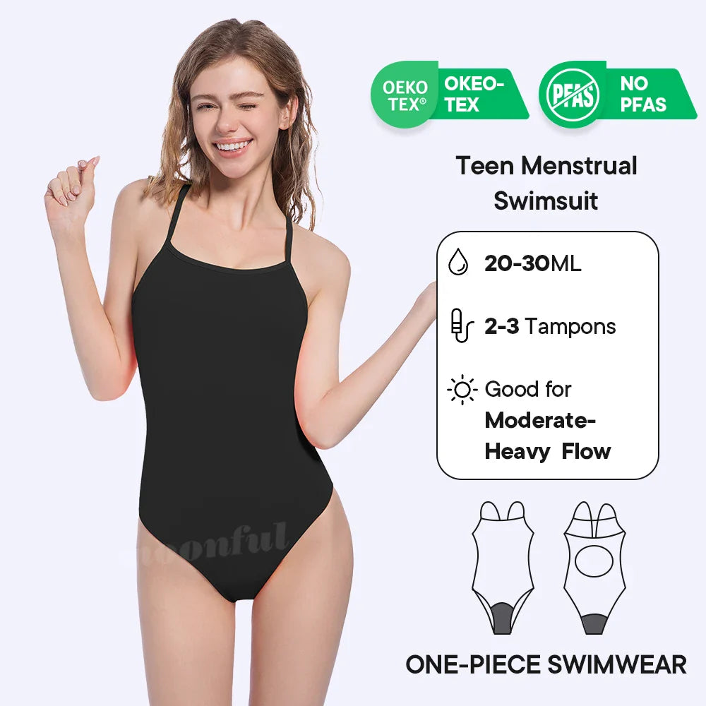 Women's Cotton Period Swimwear