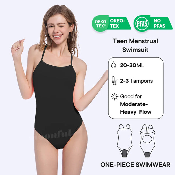 Women's Cotton Period Swimwear
