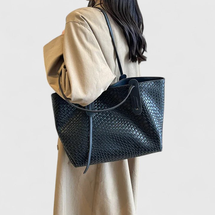 Large Capacity Woven Women's Tote Bag