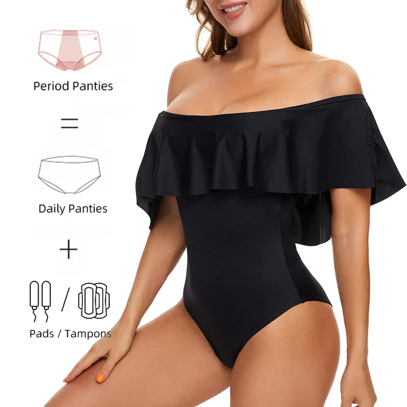 Technical Period One-Piece Swimsuit