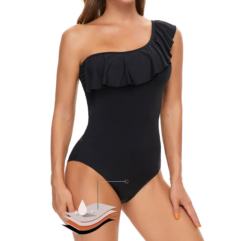Technical Period One-Piece Swimsuit