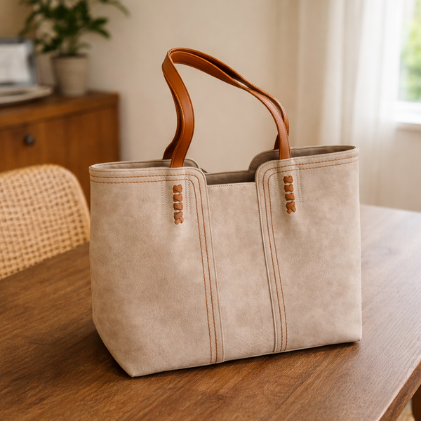 Structured style women's handbag