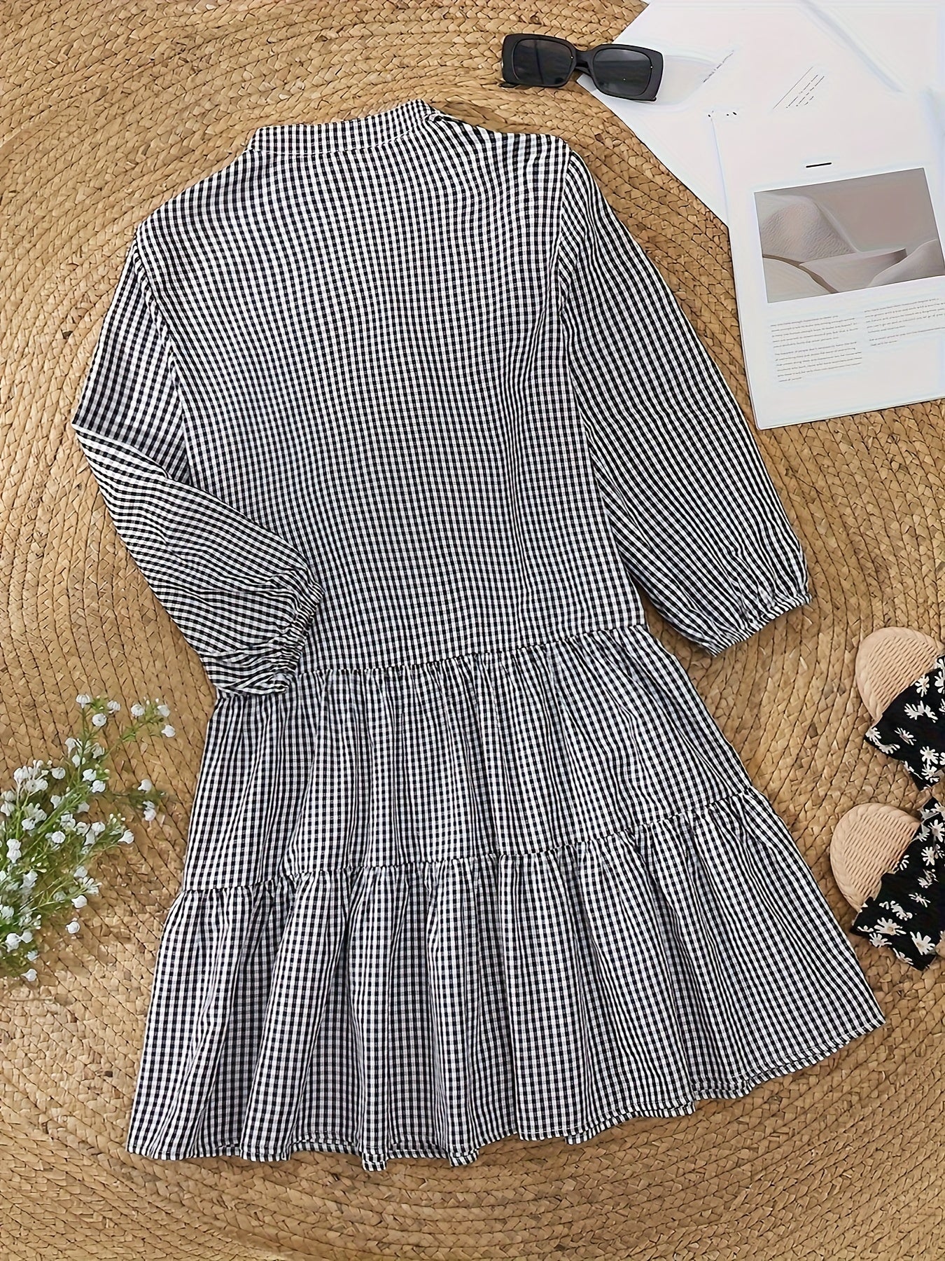 Short Ruffled Dress