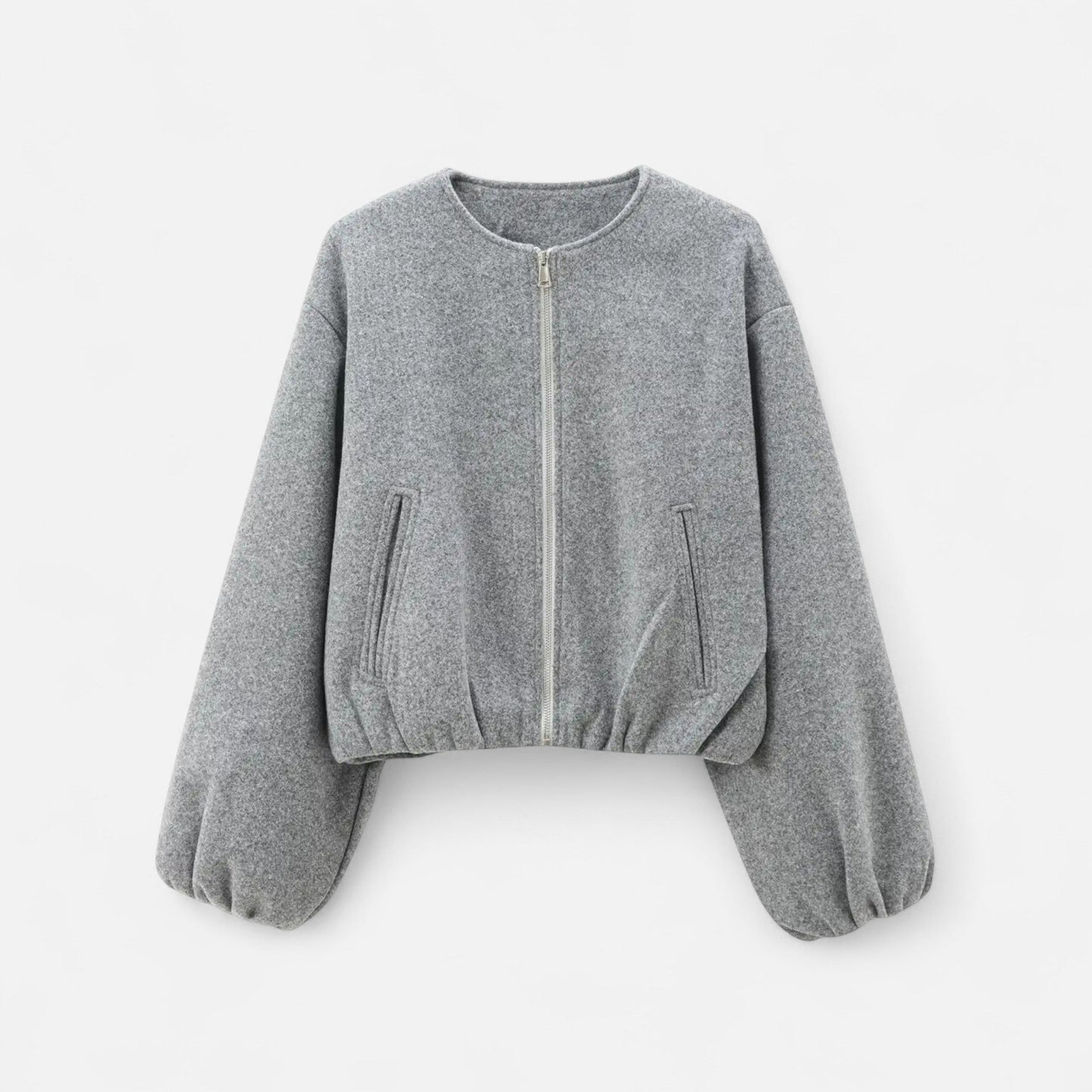 Ancient World | Women's Retro Round Zip Jacket
