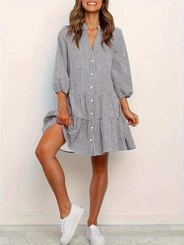 Short Ruffled Dress