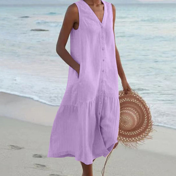 Linen Summer Dress