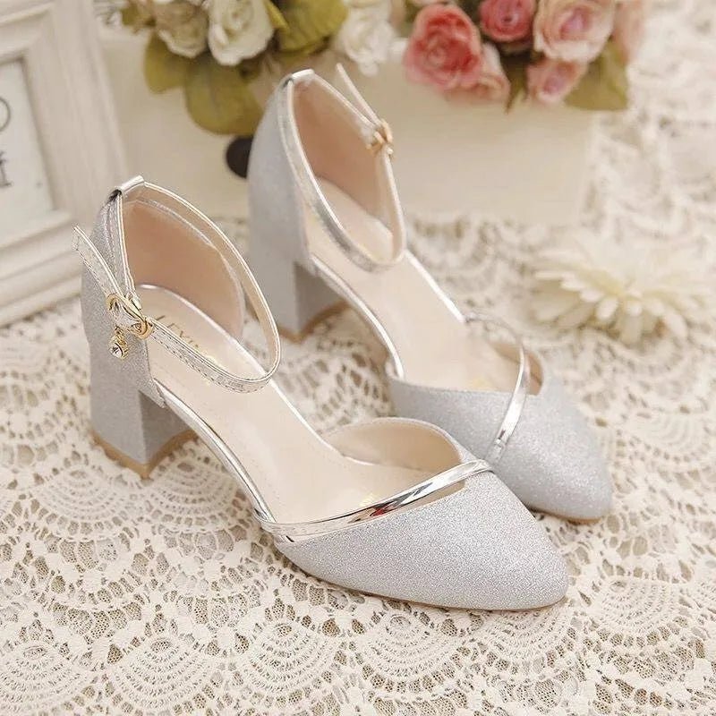Medium Heel Sandals