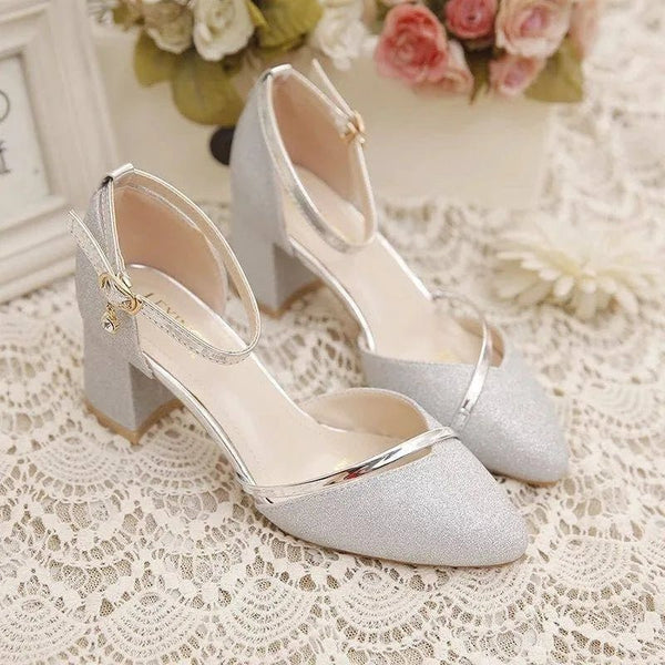 Medium Heel Sandals