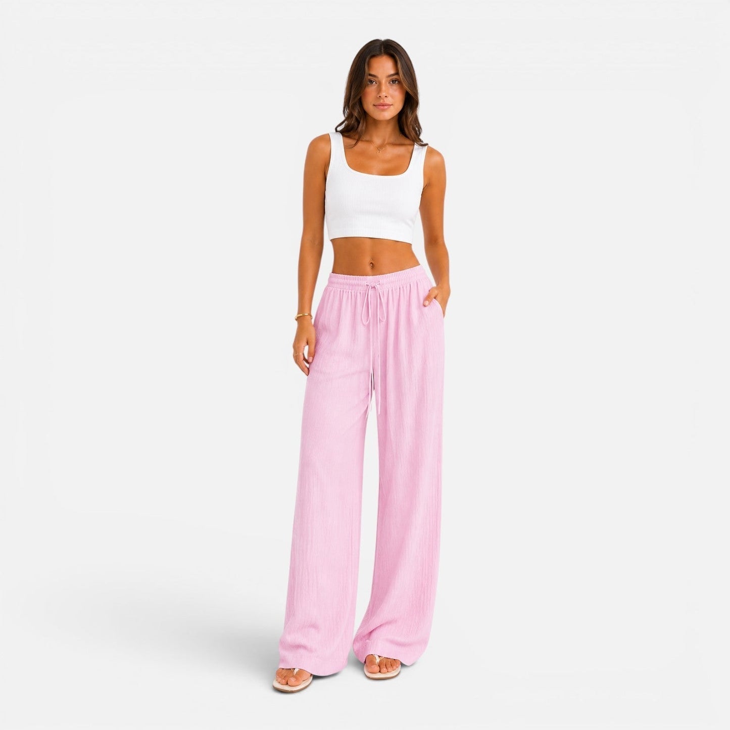 Adjustable Palazzo Pants