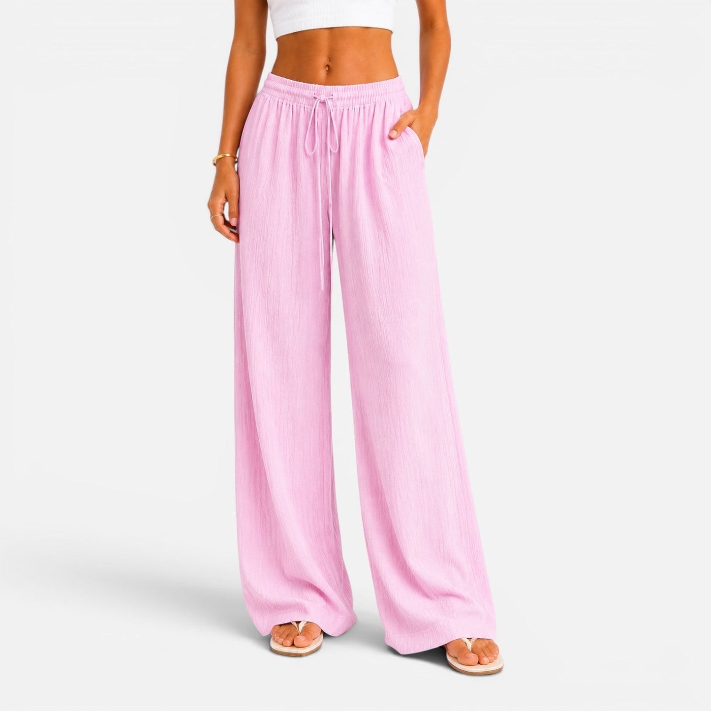 Adjustable Palazzo Pants