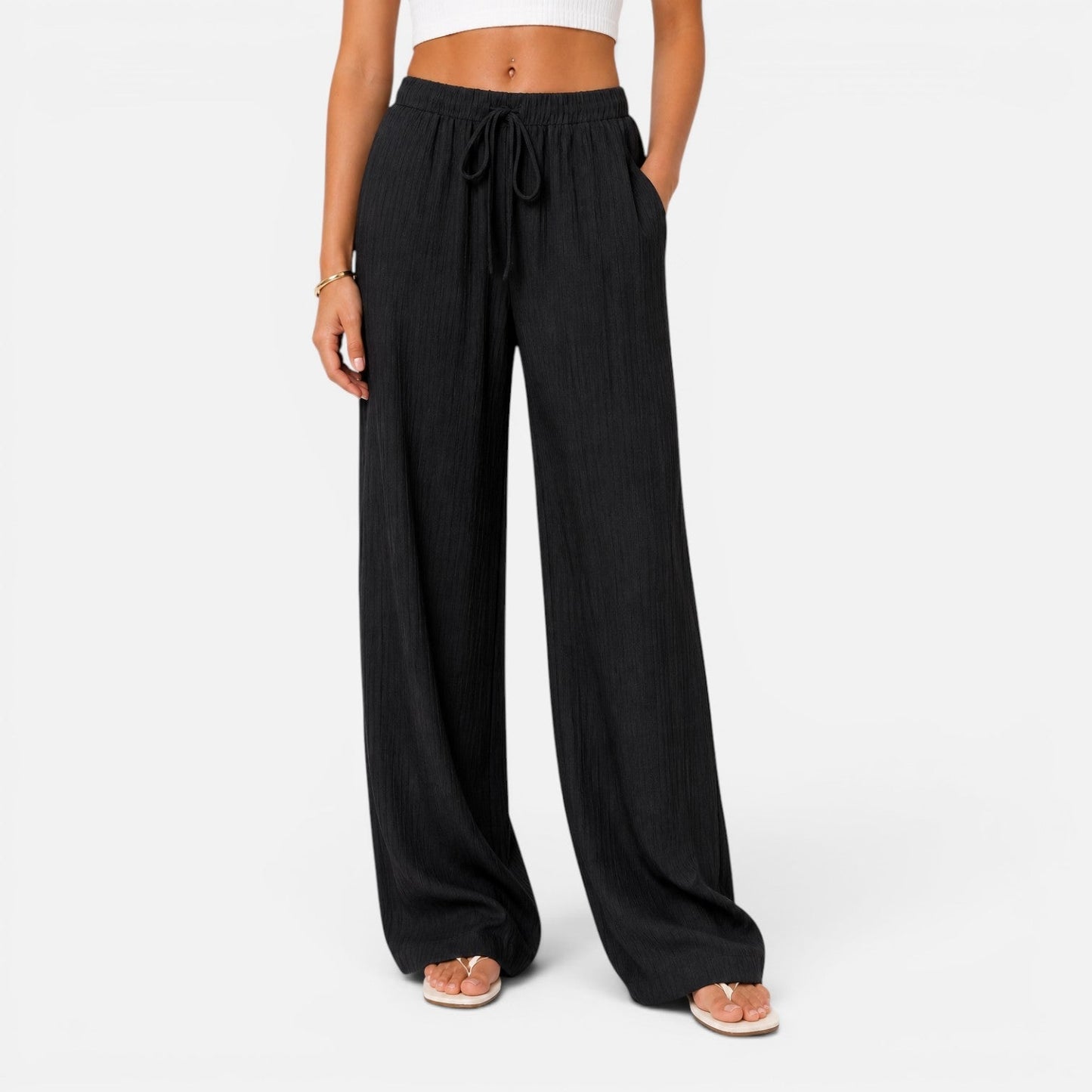 Adjustable Palazzo Pants